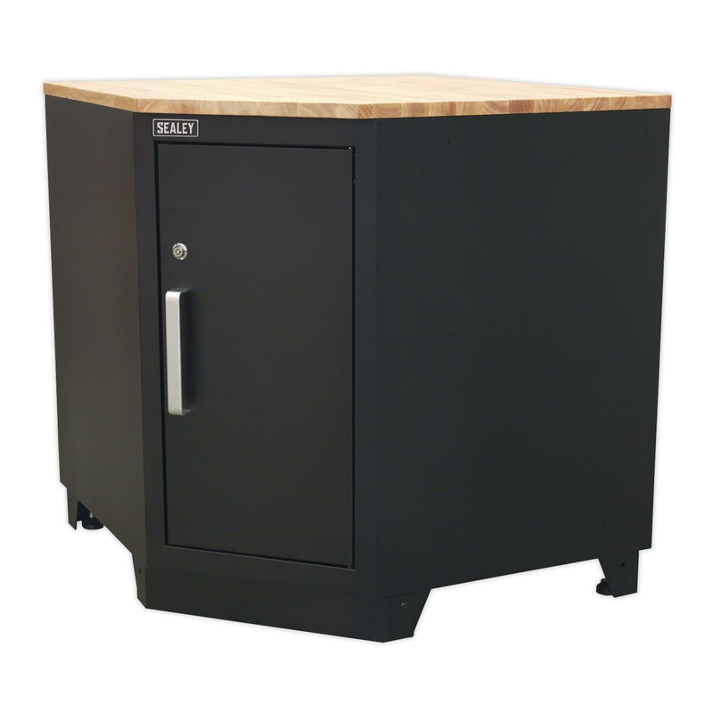 Sealey Modular Corner Floor Cabinet 930mm Heavy-Duty APMS15 Sealey - Dynamic Drive