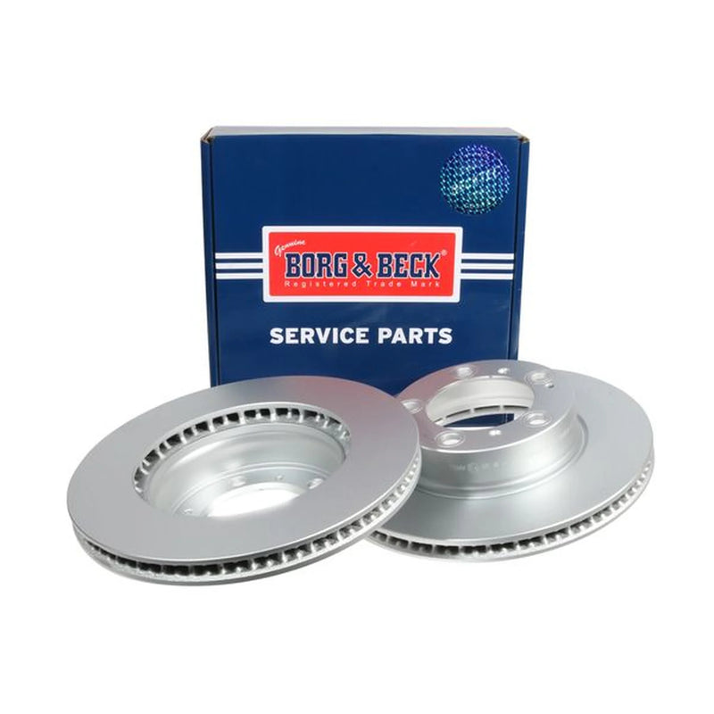 Borg & Beck Front Brake Discs & Pads fits Porsche Boxster 1996-2004 2.5 2.7