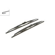 Bosch Front & Rear Super Plus Wiper Blade Set fits Jeep Grand Cherokee III