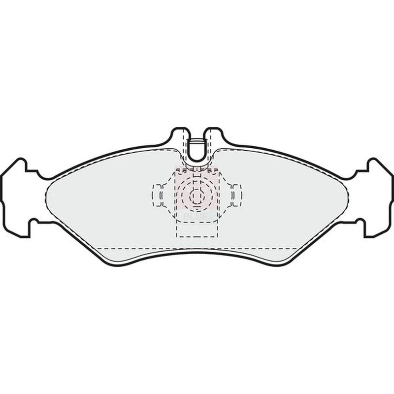 Apec Rear Brake Pad Set PD3478
