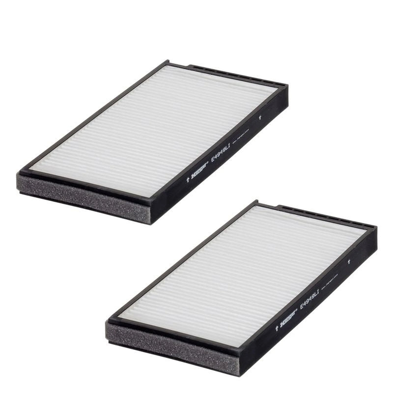 Hengst Cabin Air Filter (Pollen Filter) fits Hyundai H350 2015 on 2.5