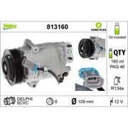 Valeo Air Conditioning Compressor 813160