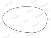 Summit Stick-On Standard Mirror Glass fits Rover 25 99 on 45 00 on LHS Summit - Bars 4 Cars