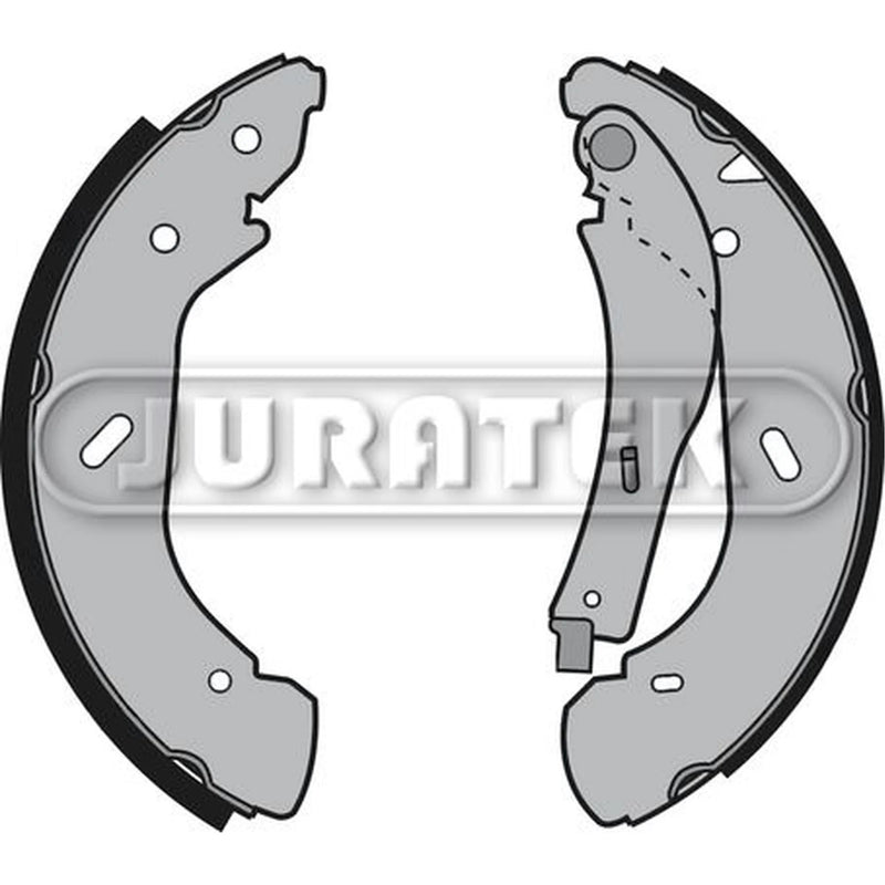 Juratek Brake Shoe Set Axle Kit Rear fits Ford Transit 1999-2006 2.0 2.3 2.4