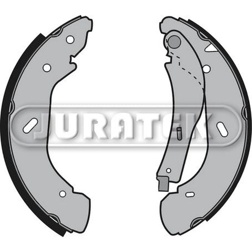 Juratek Brake Shoe Set Axle Kit Rear fits Ford Transit 1999-2006 2.0 2.3 2.4