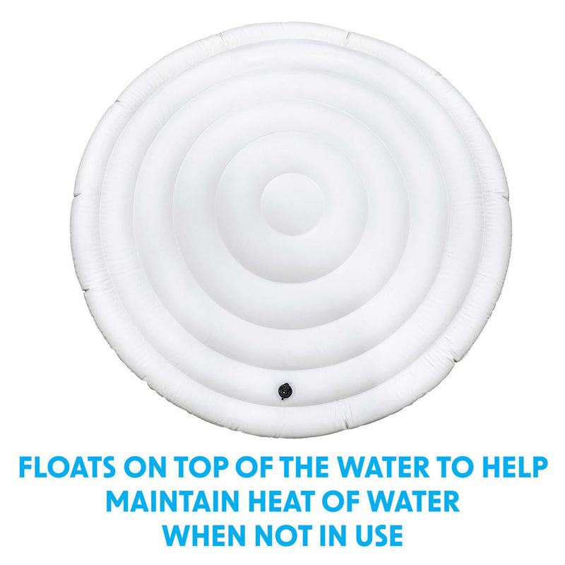 Dellonda 4-6 Person Hot Tub Spa Inflatable Heat Retaining Lid Dellonda  - Dynamic Drive