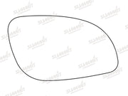 Summit Heated Base Plate With Standard Mirror Glass fits Vauxhall Vectra 02 On RHS Summit - Bars 4 Cars