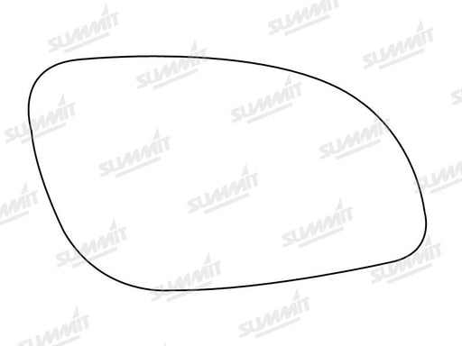 Summit Heated Base Plate With Standard Mirror Glass fits Vauxhall Vectra 02 On RHS Summit - Bars 4 Cars
