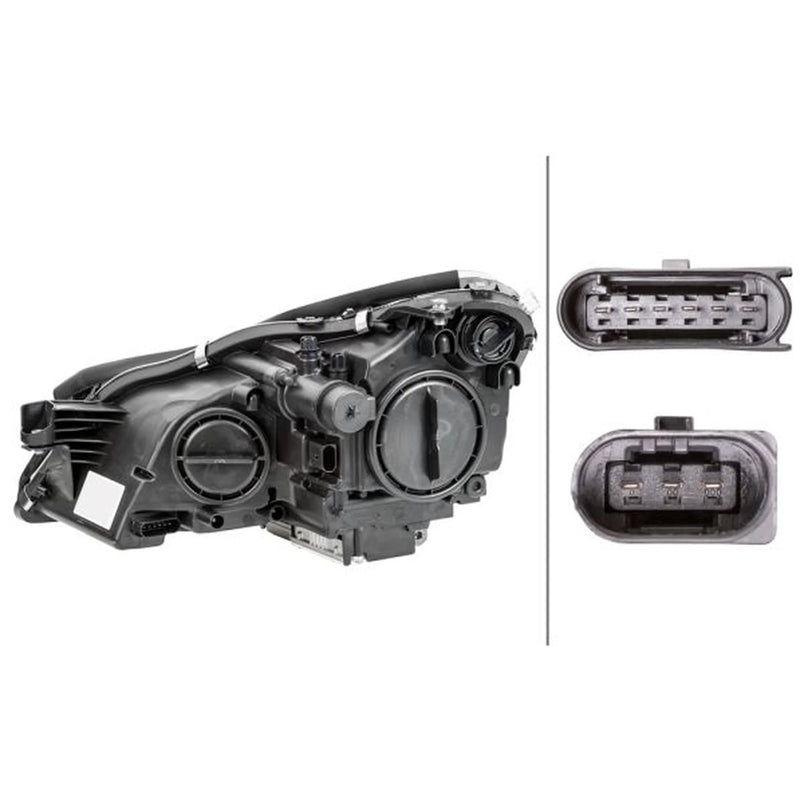 Hella Headlight Headlamp W5W Right fits Mercedes-Benz Cls 2004-2010