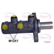 Apec Brake Master Cylinder Hydraulic Assembly fits Citroën Relay III 2006-2020