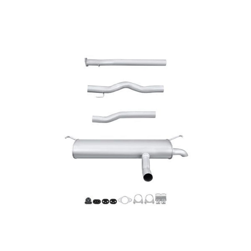Hella End Silencer Rear fits Nissan Qashqai I 2006-2013 1.5 1.6 2.0