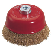 Draper Expert Crimped Wire Cup Brush, 125mm, M14 52638 Draper - Dynamic Drive