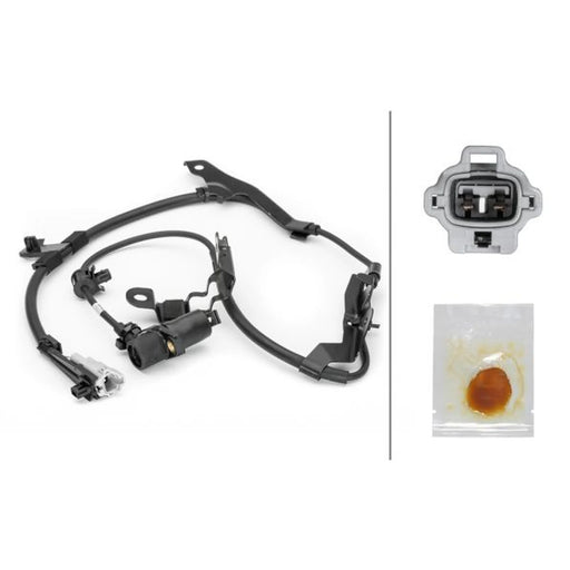 Hella ABS Wheel Speed Sensor Front
