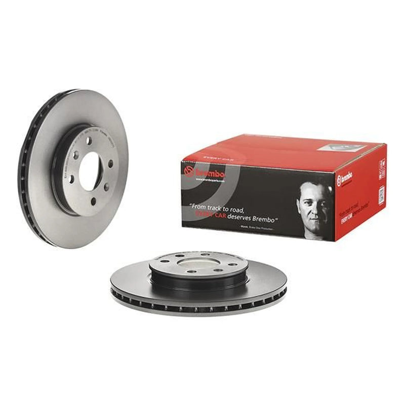 Brembo 2 x Internally Vented Front Brake Discs 09.D227.11-x2