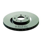 Juratek Front Brake Vented Discs & Pads fits Fiat Multipla 1999-2010 1.6 1.9