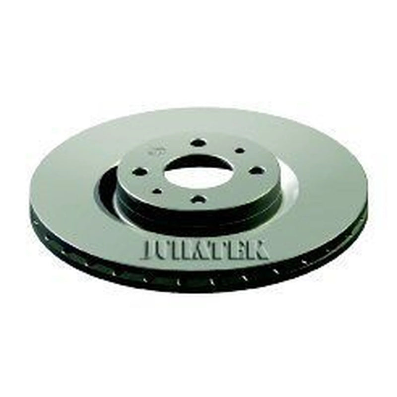 Juratek Front Brake Vented Discs & Pads fits Fiat Multipla 1999-2010 1.6 1.9
