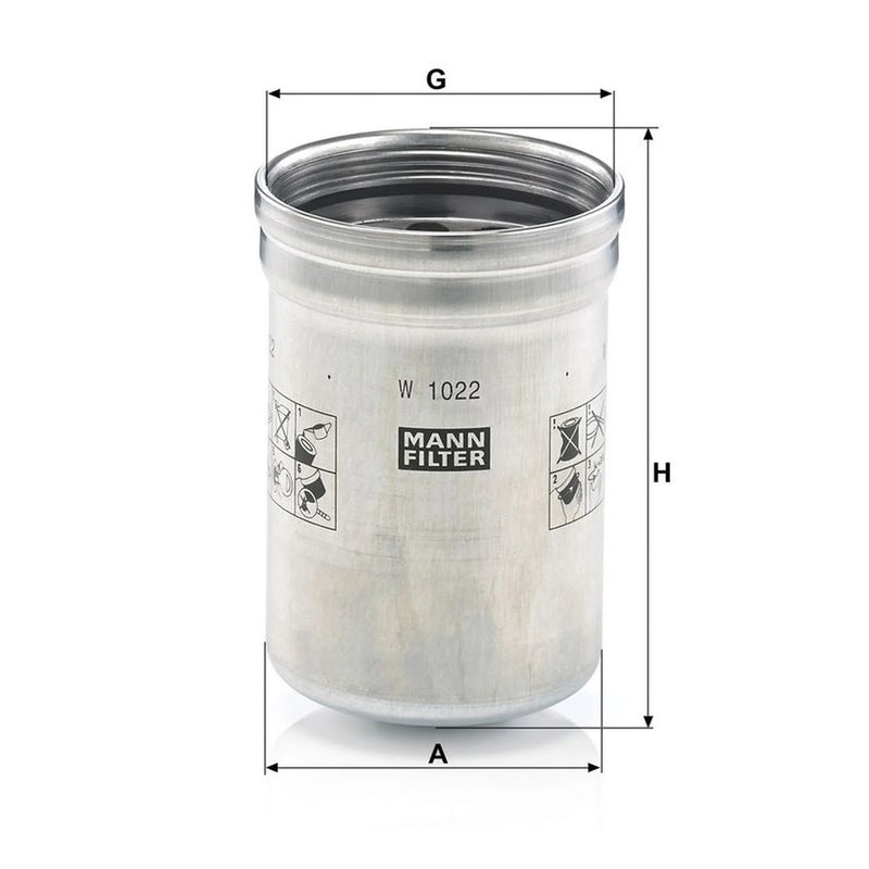 MANN-FILTER Service Kit with Air & Oil Filters fits Claas Arion 2012 on