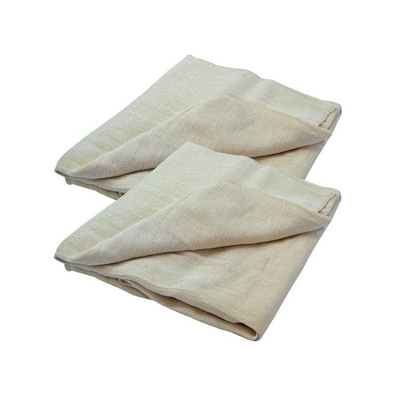 Faithfull Cotton Twill Dust Sheet (Twin Pack) 3.6 x 2.7m Faithfull - NN4 Online