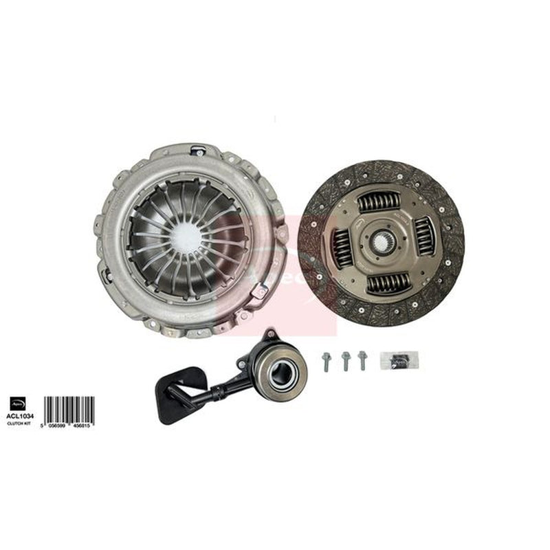 Apec Clutch Kit Set 3pc fits Ford Tourneo Connect 2002-2013 1.8