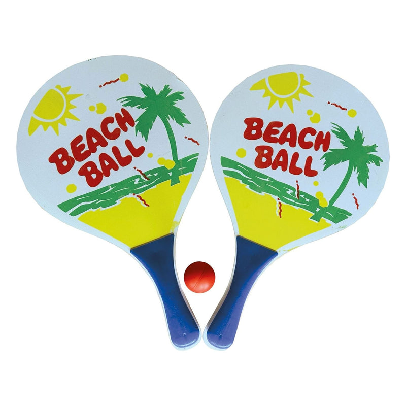 Wooden Beach Bat Set M0048 UK Camping And Leisure - Dynamic Drive