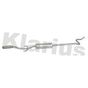 Klarius Box With Centre Pipe Centre fits Citroën C3 II 2012-2016 1.0