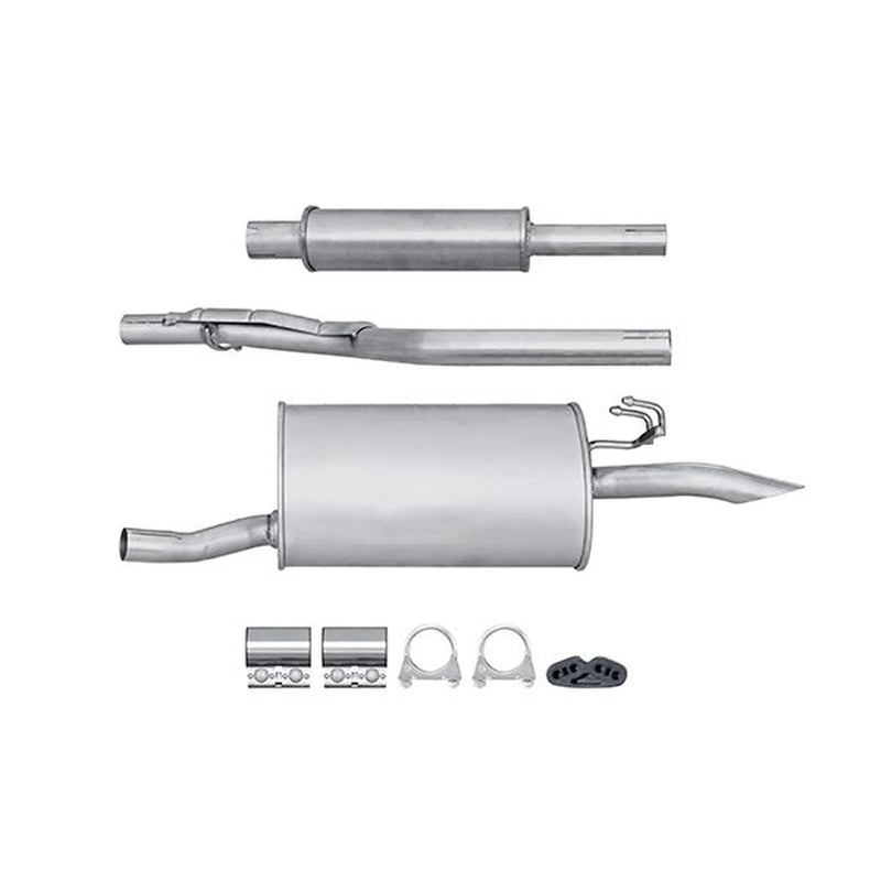 Hella End Silencer Rear fits Fiat Punto 1993-1999 1.1