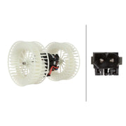 Hella Heater Blower Fan Front fits Mercedes-Benz Viano 2003 on