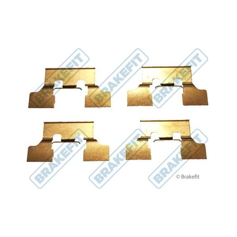 Apec Brake Pad Accessory Fitting Kit Rear fits Jaguar S-Type II 1999-2007