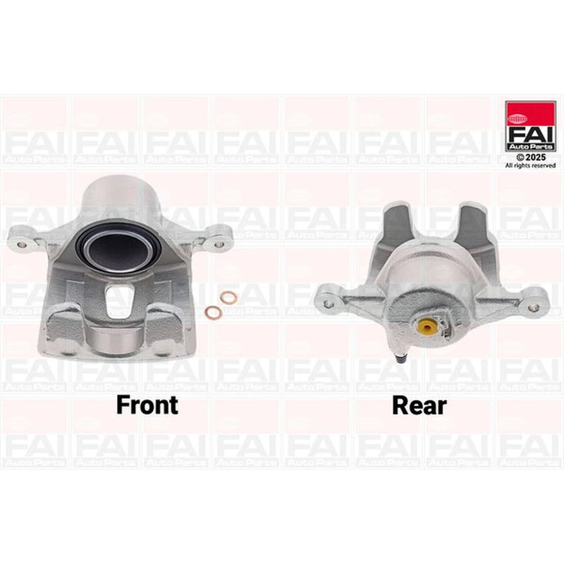 FAI Brake Caliper Assembly Front Right fits Hyundai IX20 2010-2019 1.4 1.6