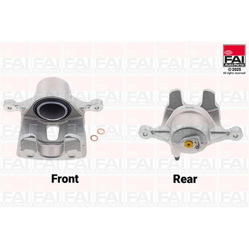 FAI Brake Caliper Assembly Front Right fits Hyundai IX20 2010-2019 1.4 1.6
