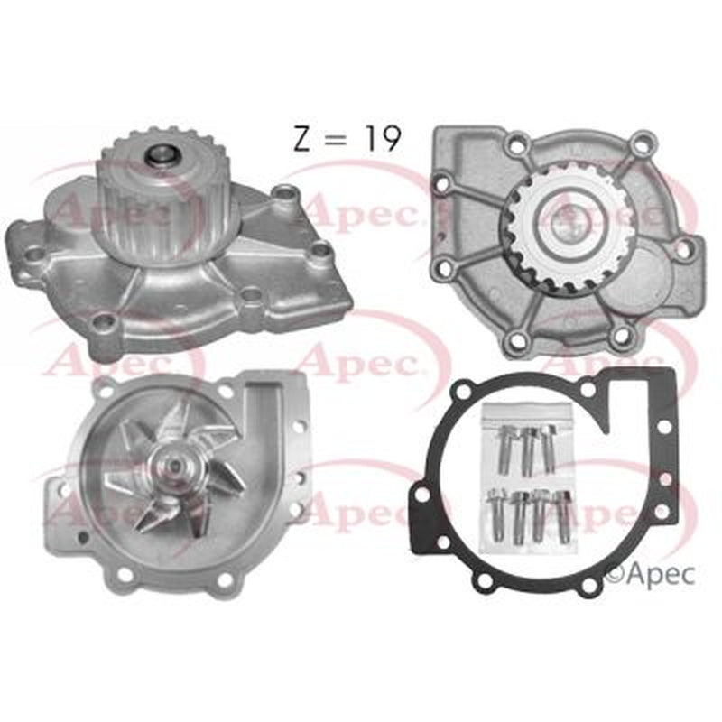 Apec Engine Cooling Water Pump fits Ford Focus II 2005-2012 2.5