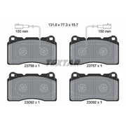 Textar Front Brake Pad Set 2375601