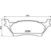 Mintex Brake Pad Set