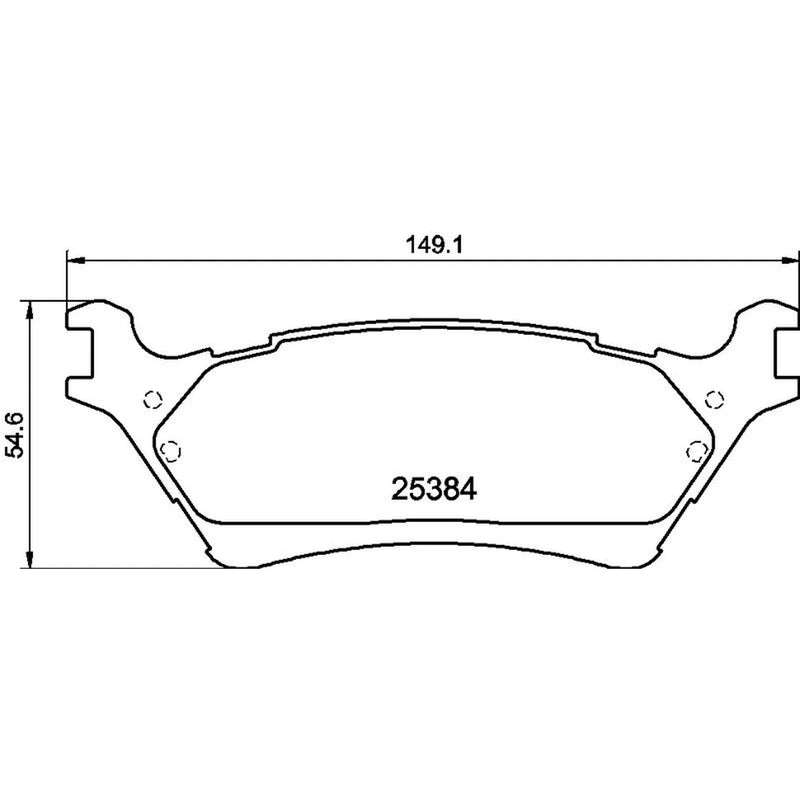 Mintex Brake Pad Set