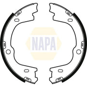 NAPA Parking Brake Shoe Set fits Hyundai I800 Travel 2008 on 2.5