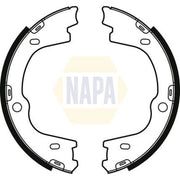 NAPA Parking Brake Shoe Set NBS5055