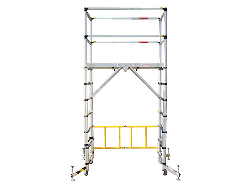 Zarges TT002 Teletower Aluminium Telescopic Scaffold Tower with Toeboards Zarges - Dynamic Drive