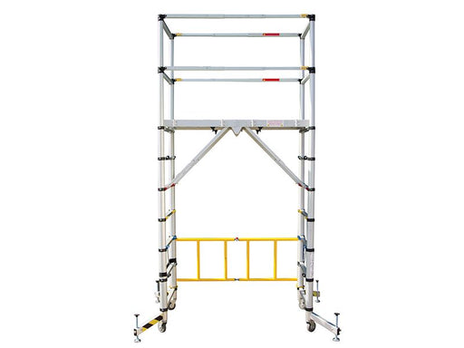 Zarges TT002 Teletower Aluminium Telescopic Scaffold Tower with Toeboards Zarges - Dynamic Drive