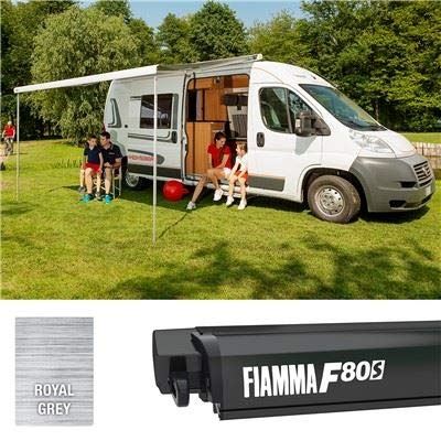 Fiamma F80S Deep Black 34M Royal Grey 07831C01R Fiamma - Dynamic Drive
