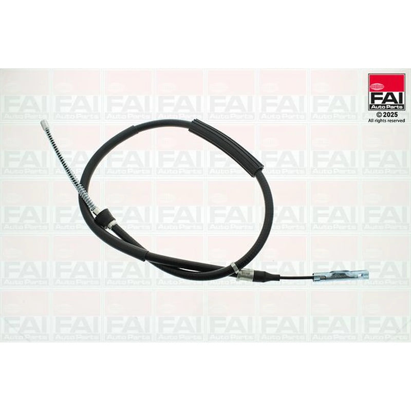 FAI Handbrake Cable Left Rear fits Audi A2 2000-2005 1.2 1.4
