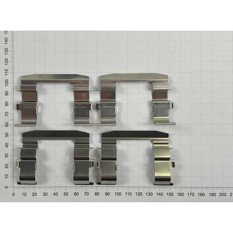 Abtex Brake Pad Accessory Fitting Kit Front fits Hyundai I40 I 2012-2019