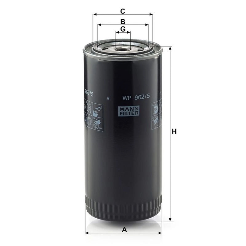 MANN-FILTER Engine Oil Filter