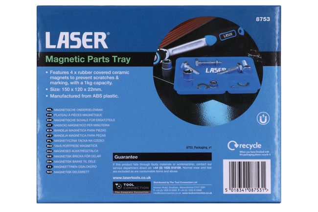 Laser Magnetic Parts Tray Laser - Dynamic Drive
