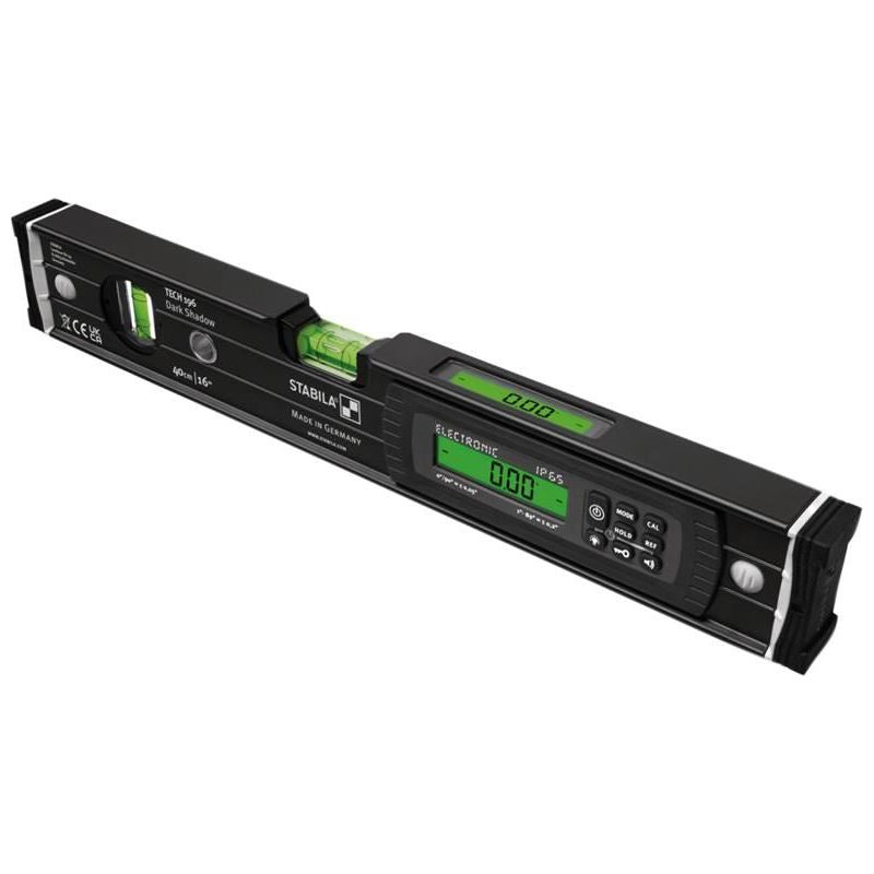 Stabila TECH Dark Shadow Digital Spirit Level 40cm Stabila - Dynamic Drive