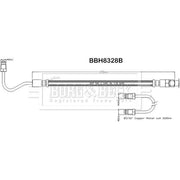 Borg & Beck Brake Hydraulic Hose Line outer BBH8328B