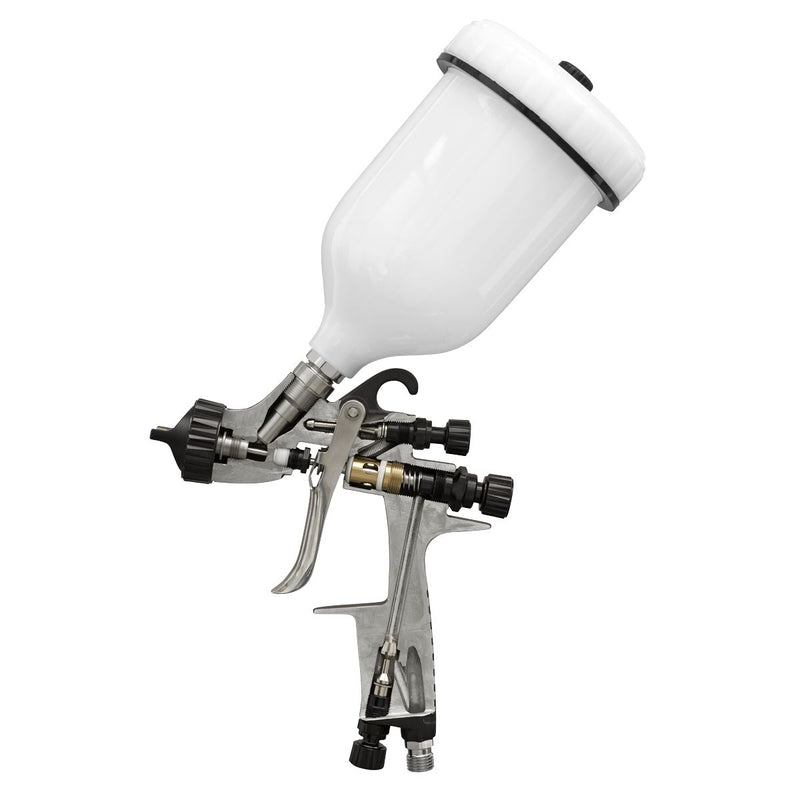 Sealey Premier Premier Professional HVLP Gravity Feed Spray Gun 1.3mm Set-Up Sealey Premier - Dynamic Drive