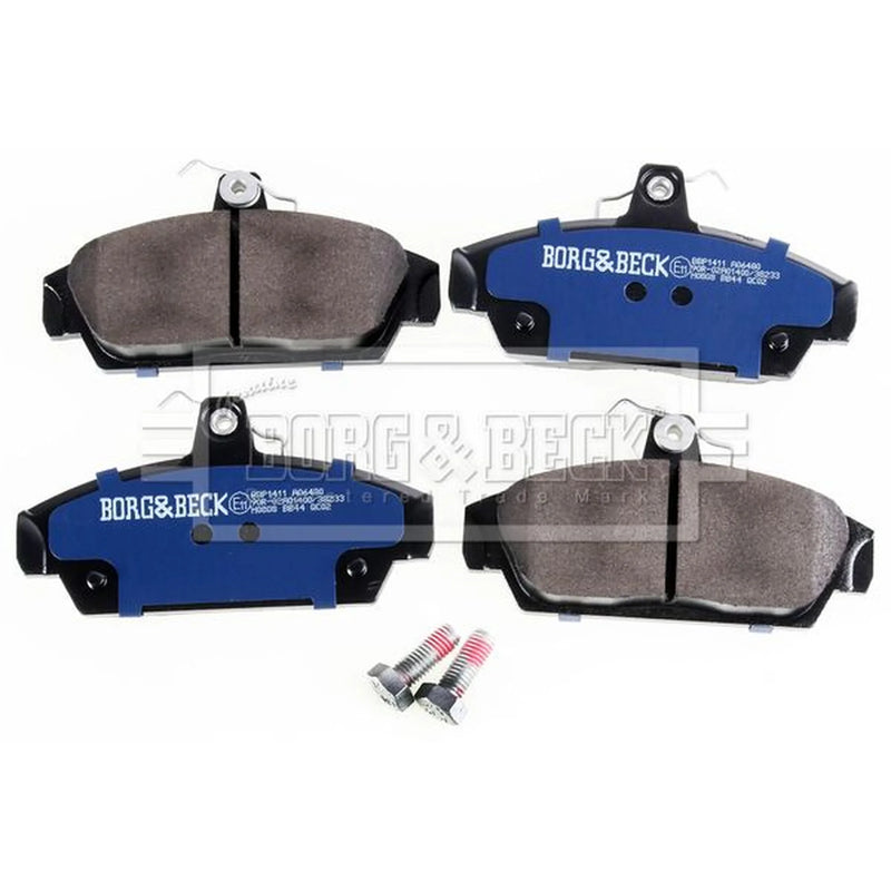 Borg & Beck Front Brake Solid Discs & Pads fits Austin Mini II 1969-1980 1.3