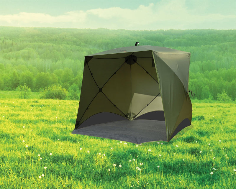 Quest Screen House 4 Mini pop up Gazebo Green Quest - Dynamic Drive