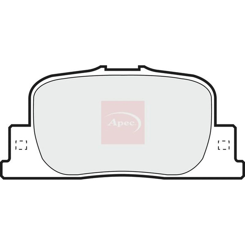 Apec Rear Brake Pad Set PAD1235