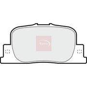 Apec Rear Brake Pad Set fits Toyota Opa 2000-2005 1.8 2.0